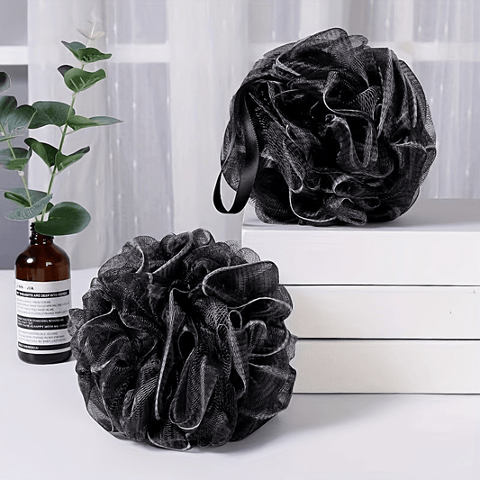 Men's Bamboo Charcoal Shower Sponge Exfoliating Ball