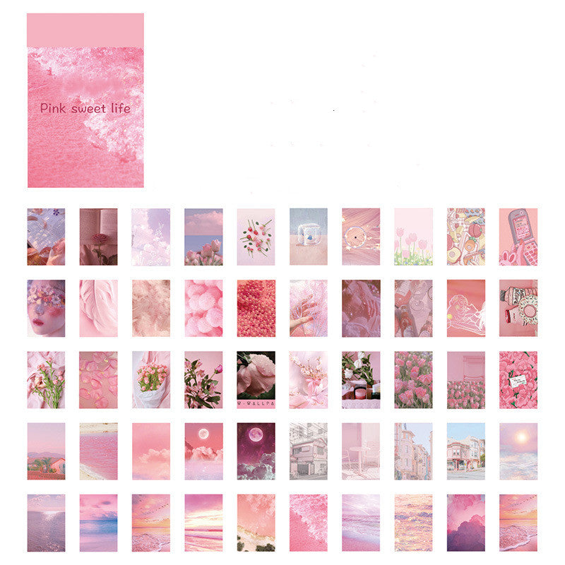 50pcs Season Of Dreams Small Decorative Sticker Pack for Scrapbooking