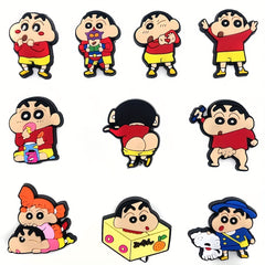 10PCS Cartoon Anime Shoe Charms Clogs Shoes Accessories