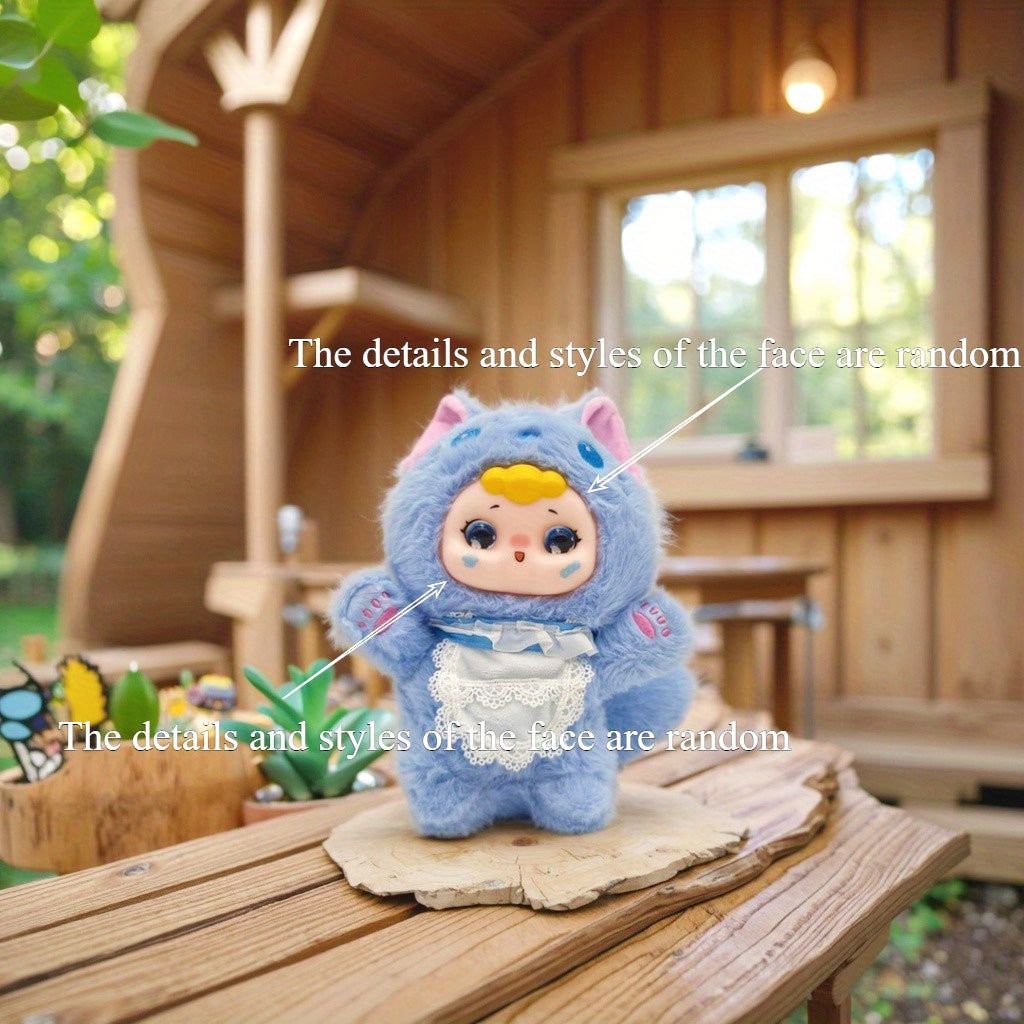 Kitty Plush Doll Soft Toy with Expressive Eyes & Fluffy Ears
