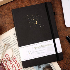 Diary Notebook 196 Pages Hardcover Notebook Diary With Pen Ring