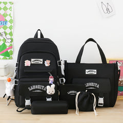 5pcs Backpack Set Large Capacity for Students