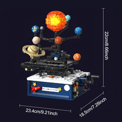 Solar System Puzzle Building Blocks Boys Gift Educational Model