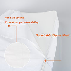 Deluxe Changing Pad Waterproof Easy Clean Cover Contoured Edges