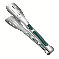 2pcs Serving Tongs Food Tongs Barbecue Tongs Fruit Tongs Bread Tongs