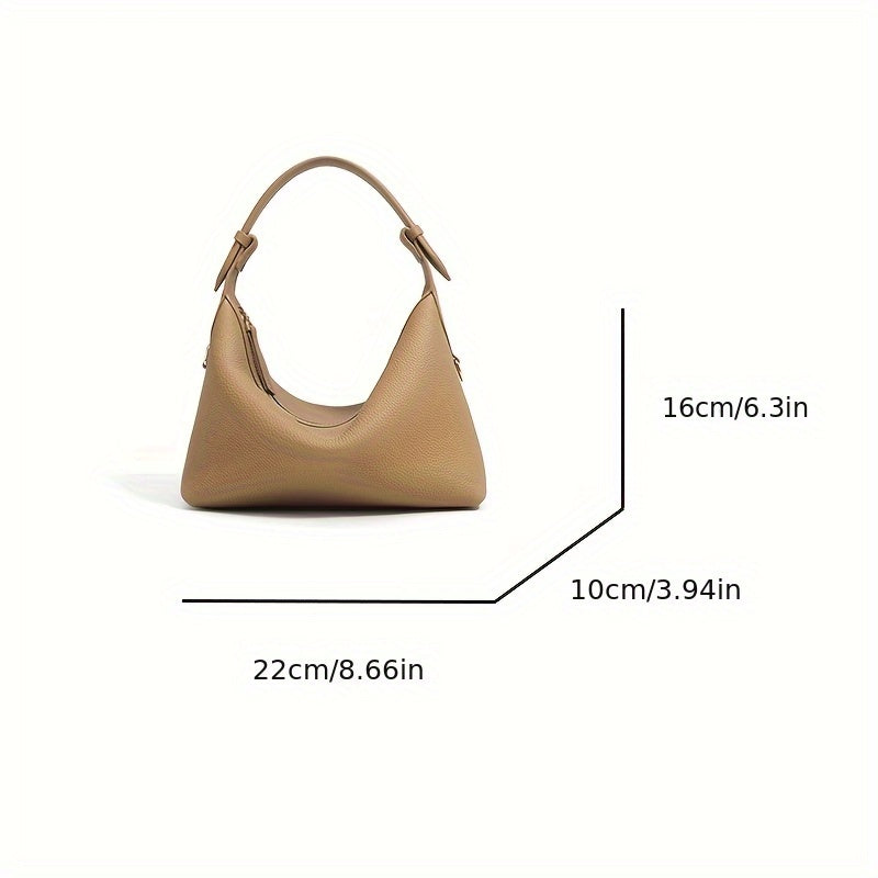 Vintage Style Leather Women's Handbag Large Capacity Soft Cowhide
