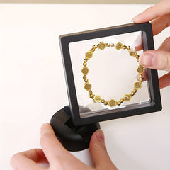 3D Floating Frame Display Holder Stand for Coins and Jewelry