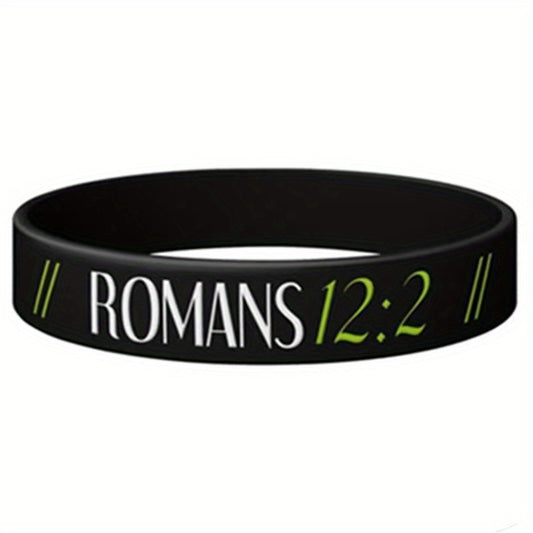 Christian Inspirational Wristband Bible Bracelet Unisex
