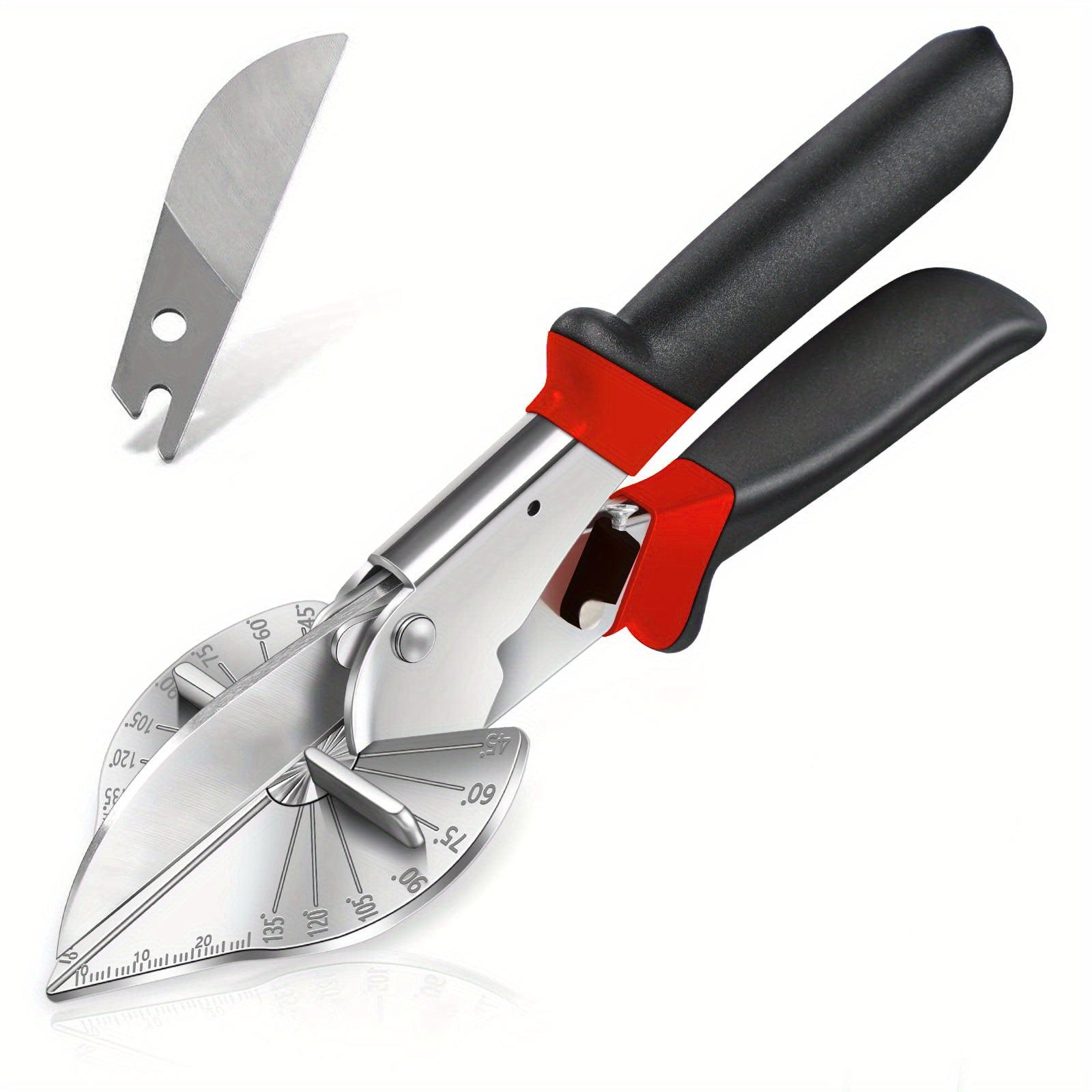 Adjustable Miter Scissors 45-135 Degrees Safety Lock Hand Tool