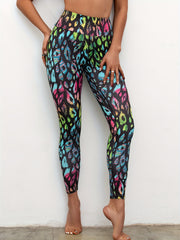 Leopard Print Yoga Pants High Stretch Fitness Leggings