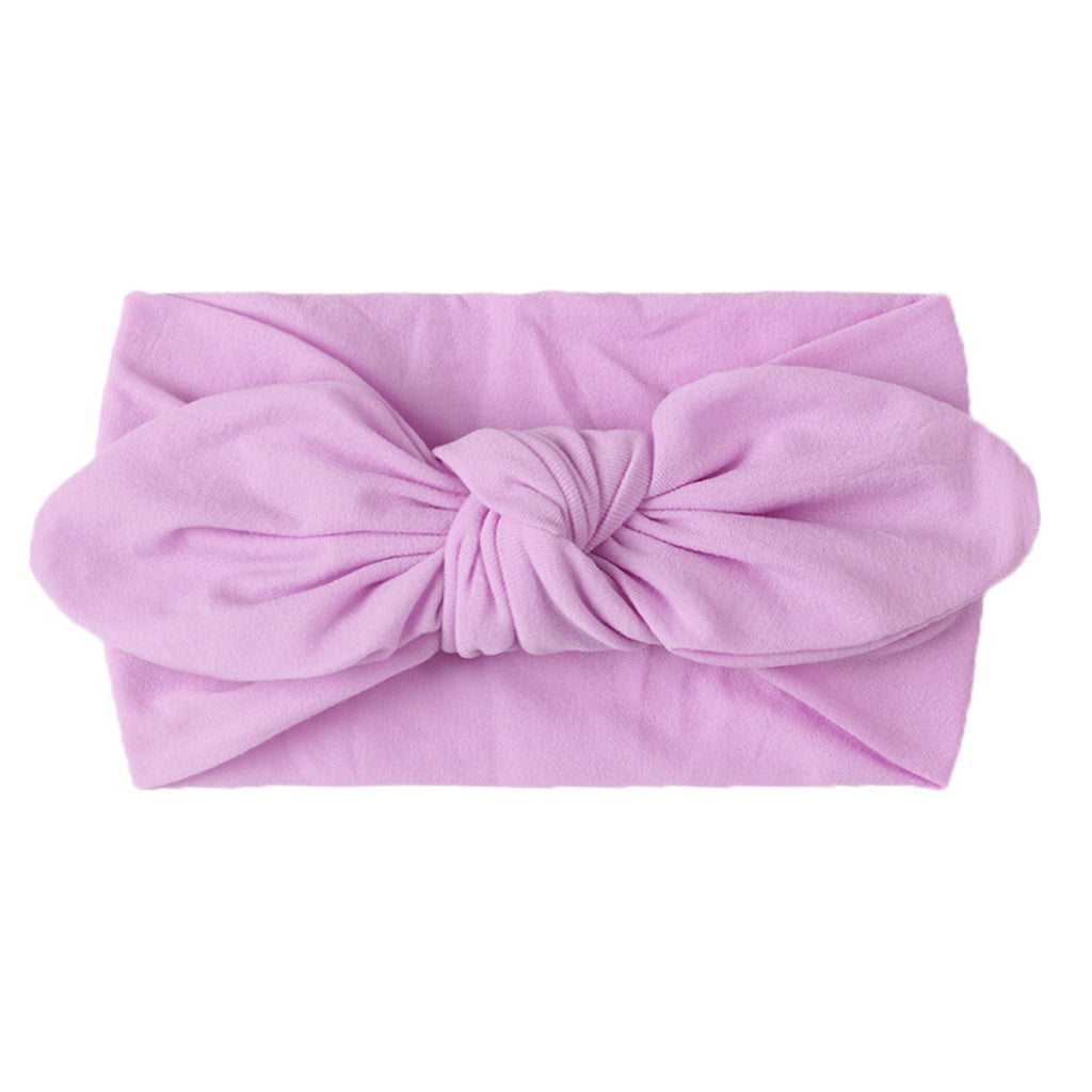 Baby Girls Nylon Rabbit Ear Headbands for Newborn