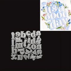 Letter Metal Cutting Die Stencil for DIY Scrapbooking Card Making Craft