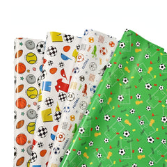 Colorful Cartoon Birthday Gift Wrapping Paper Roll