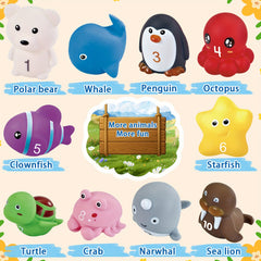 Ocean Animal Finger Toys Set