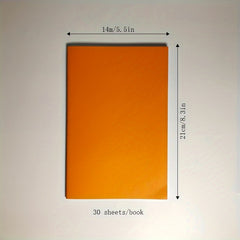 Set of 3 Portable Notebooks - Solid Cover - Wire Bound - Easy to Write