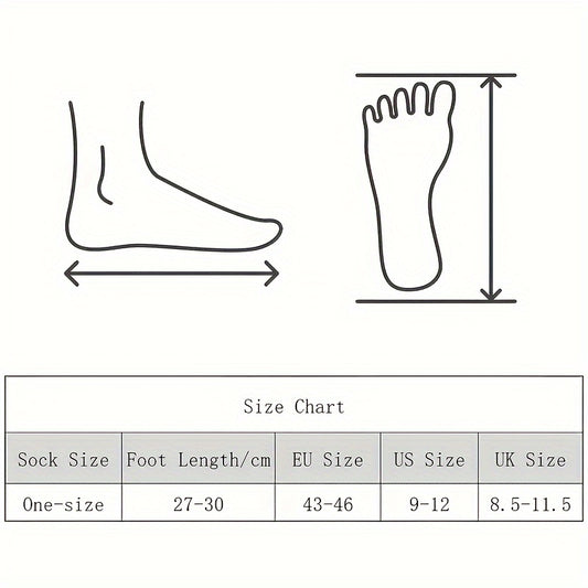 1pair Cotton Socks I'm Not Sleeping Novelty Socks Anti Slip Grip Socks