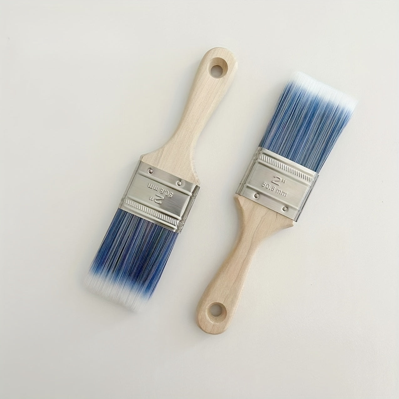 1pc 5.08cm Short Handle Paint Brush for Various Surfaces