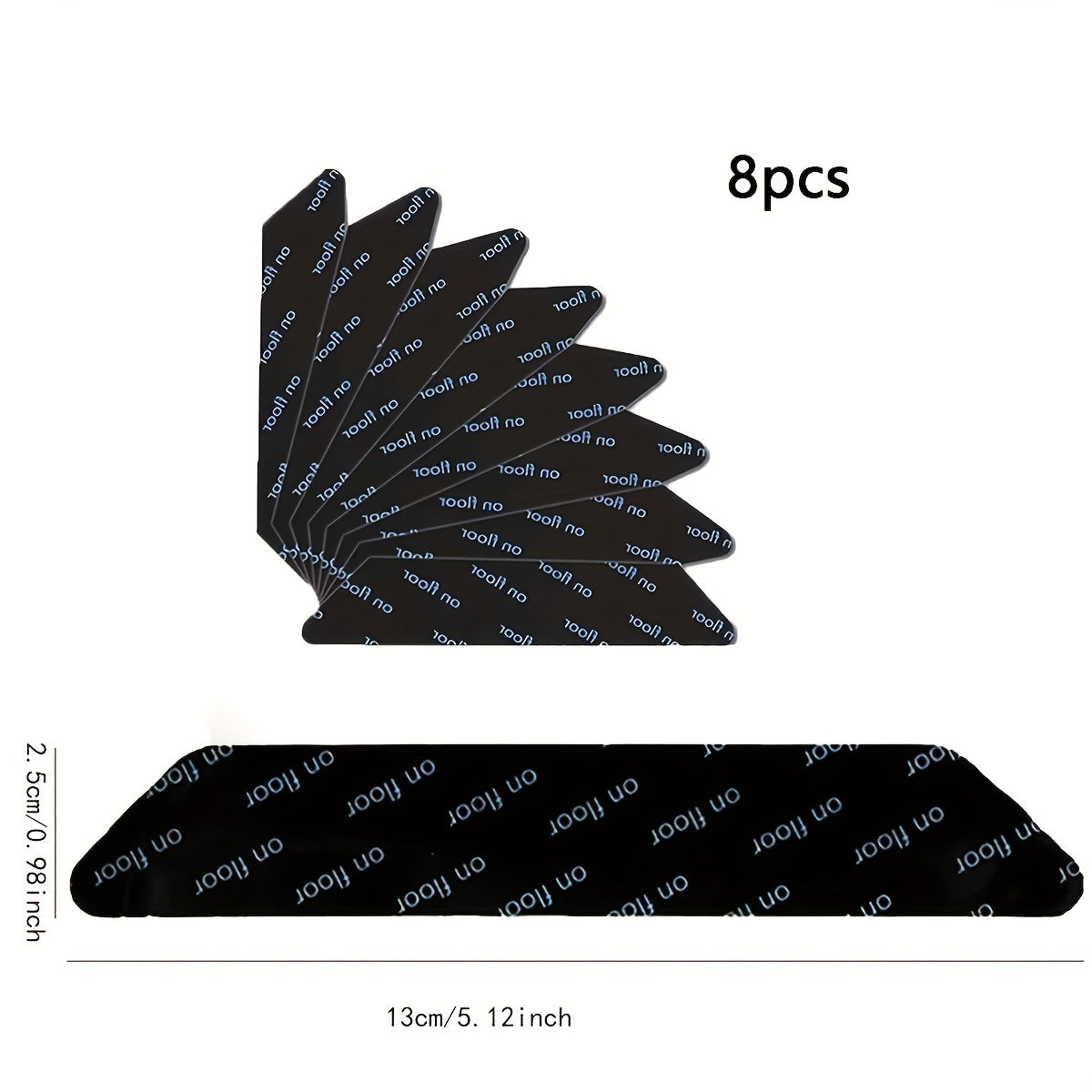 16pcs Reusable Rug Stickers Non slip Removable Anti-curl Rug Handles