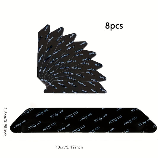 16pcs Reusable Rug Stickers Non slip Removable Anti-curl Rug Handles