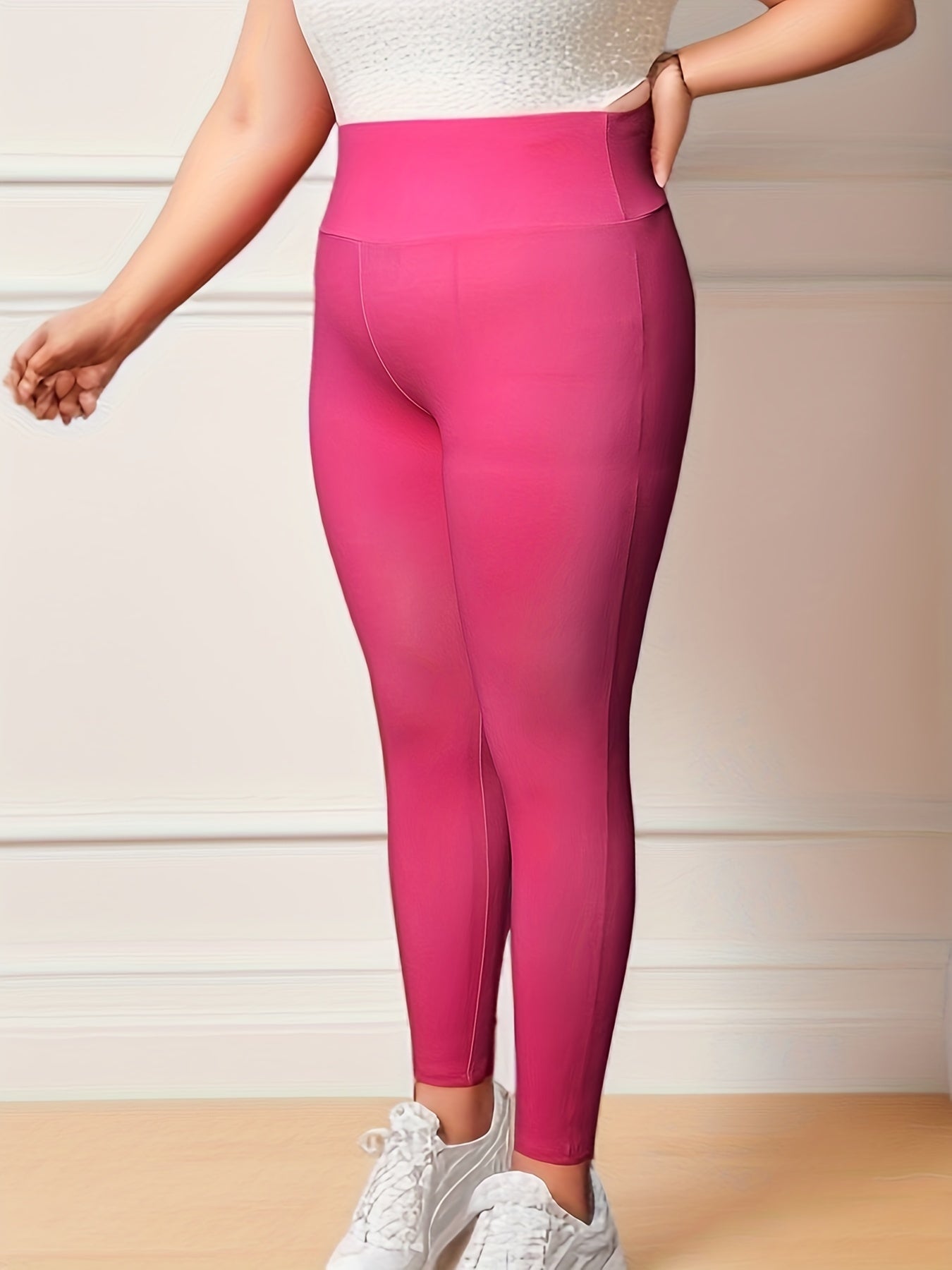  High Rise Tummy Control Yoga Leggings