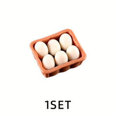 Mini Resin Egg Mini House Kitchen Decoration