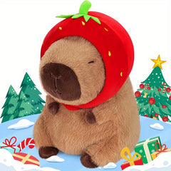 Strawberry Head Doll Guinea Pig Plush Toy