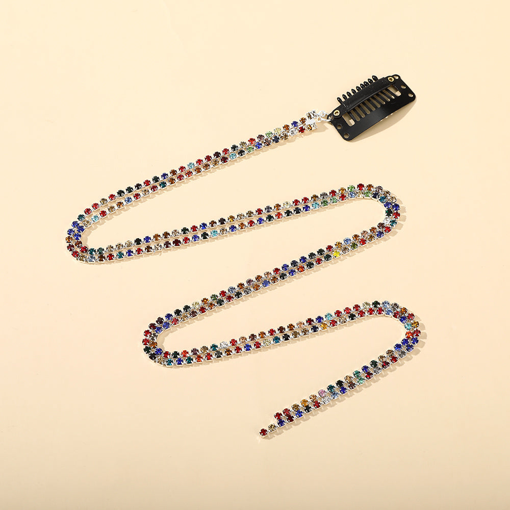 Rhinestone Tassel Hair Clips for Ladies