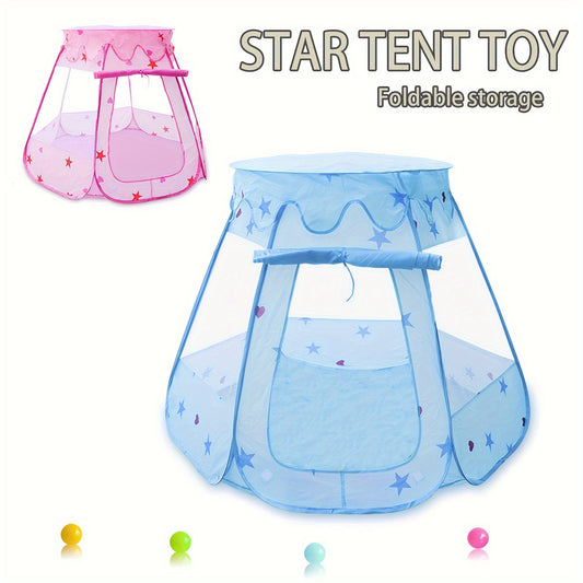Children's Star Tent Indoor Baby Game House Boys And Girls Princess Castle Toy