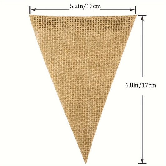 1pc Blank DIY Writable Twist Flag Writable Banner