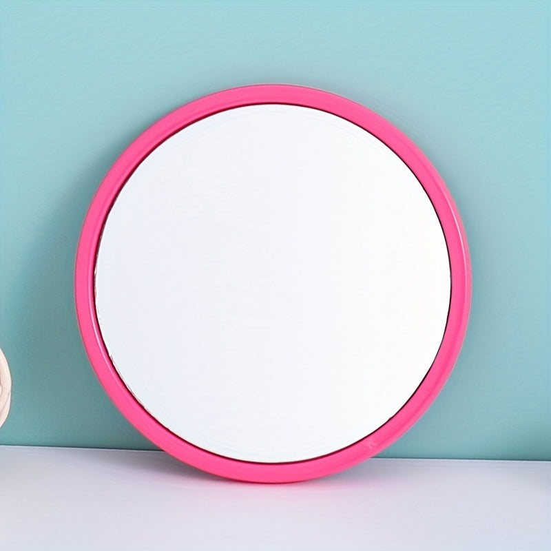 Portable Round HD Mirror for Travel Camping and Home