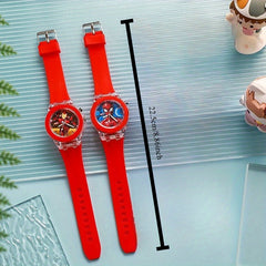 Silicone Quartz Watch with Luminous Display for Women