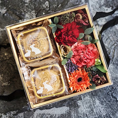 Square Flower Box for Birthday Gift - Immortal Flower Packaging