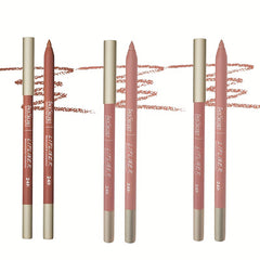 3 Pcs Nude Lip Liner Set Matte Finish Waterproof Long Lasting Gift Set