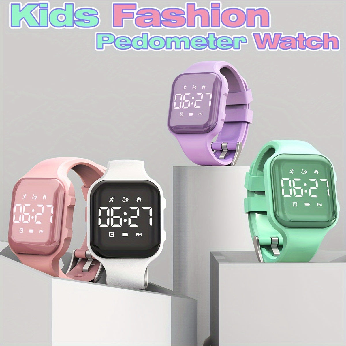Pedometer Fitness Tracker Watch with Step Counter
