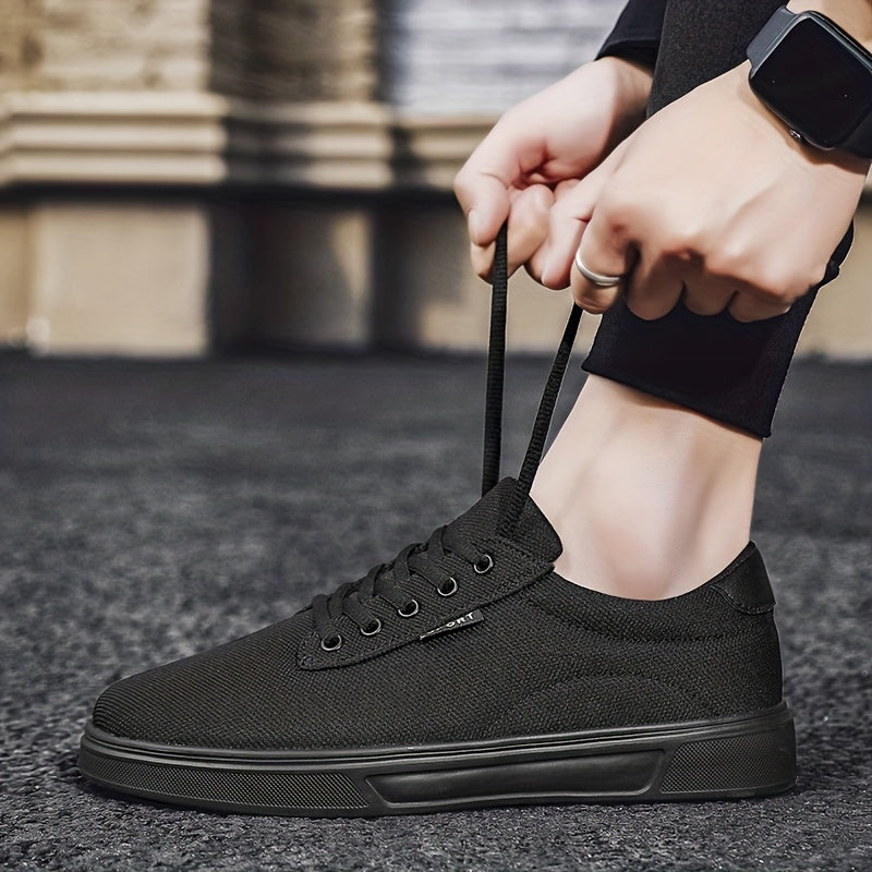 Men's Lace-up Skate Shoes Breathable Walking Shoes