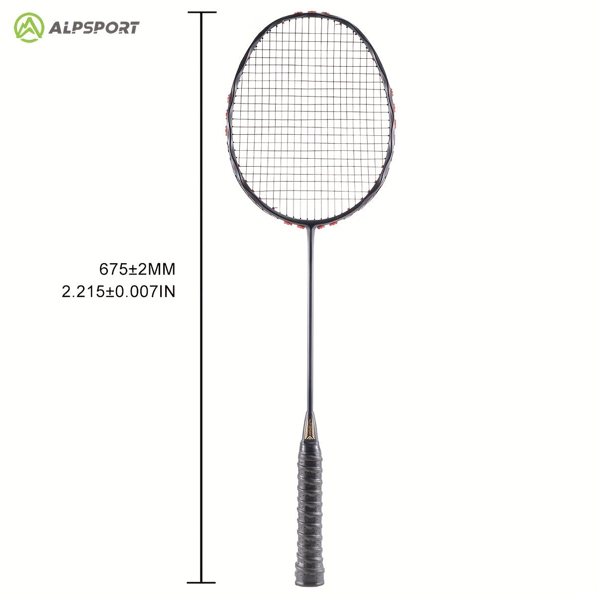 ALP V5 5U 75g 100 Carbon Fiber Badminton Racket