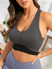 Wireless Sports Bra Push Up Shockproof Women's Lingerie