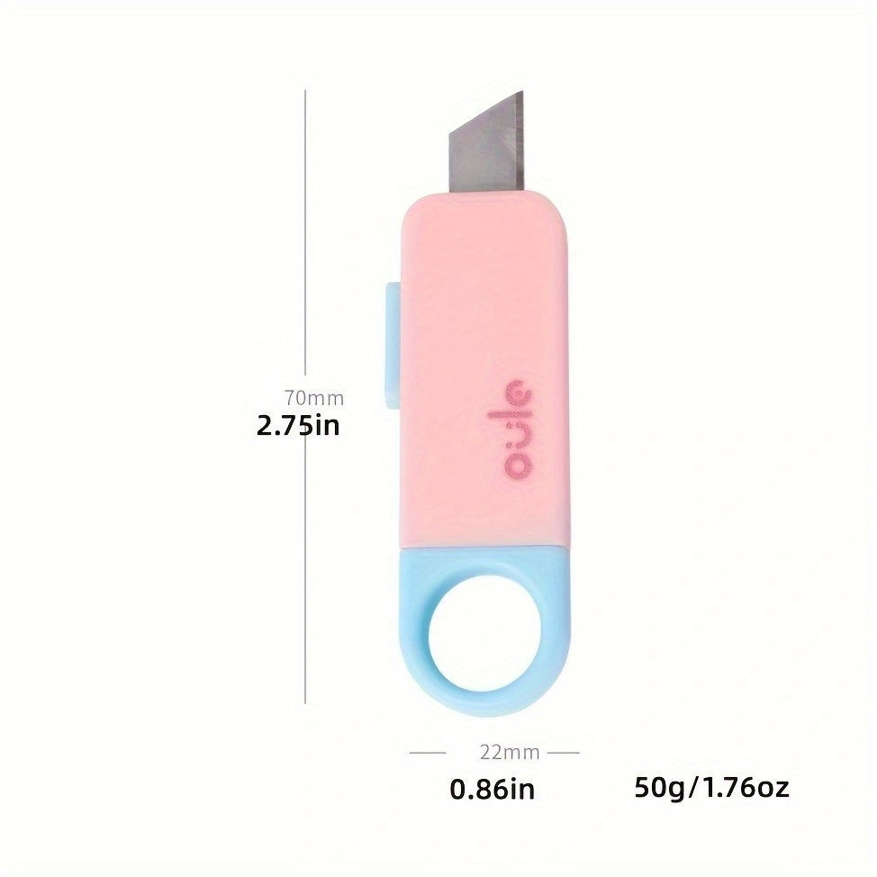 Macaron Mini Case Cutter Portable Quick Open Envelope Office