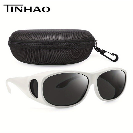 TINHAO Polarized Men's Sunglasses Fits Over Prescription Glasses