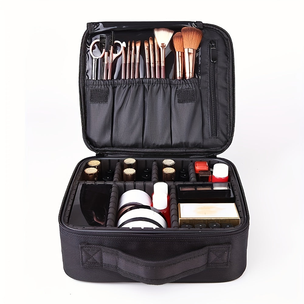 Travel Makeup Train Case Large Capacity Cosmetic Organizer