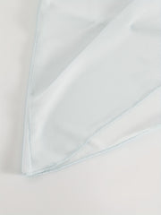 Tie Side Wrap Beach Skirt Solid Asymmetric Sexy Bikini Cover Up