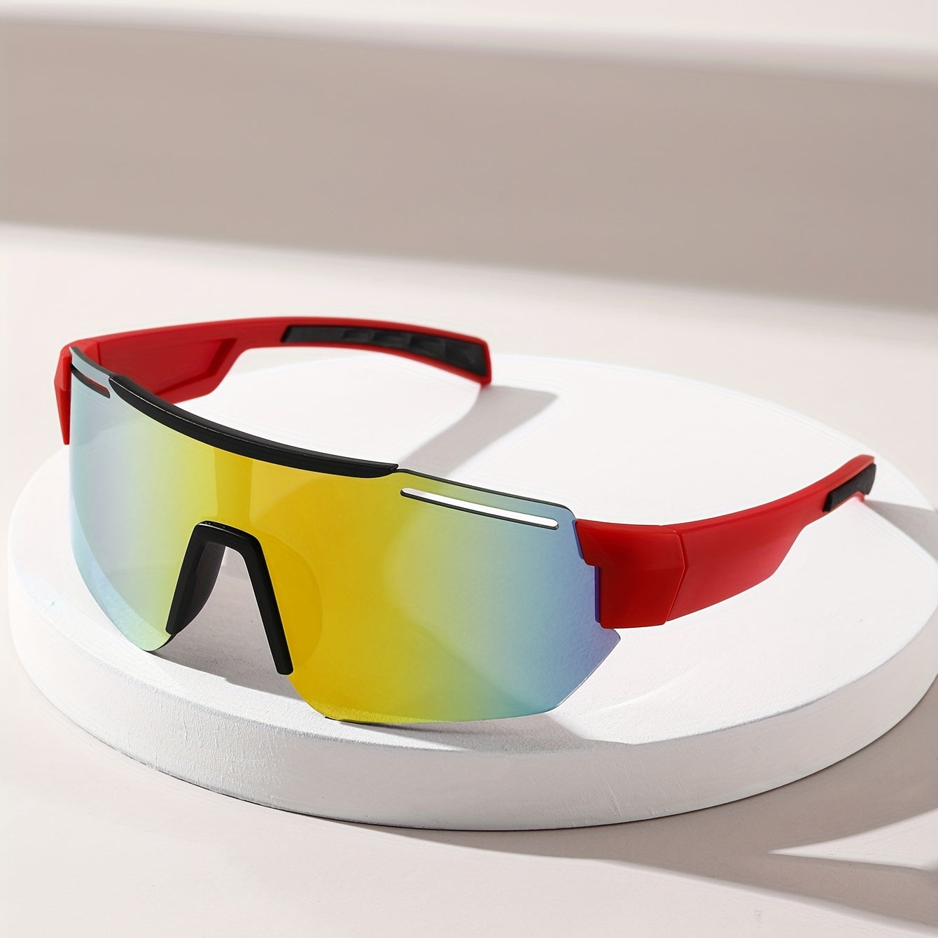 Y2K Sports Sunglasses Wrap Around Shield UV400