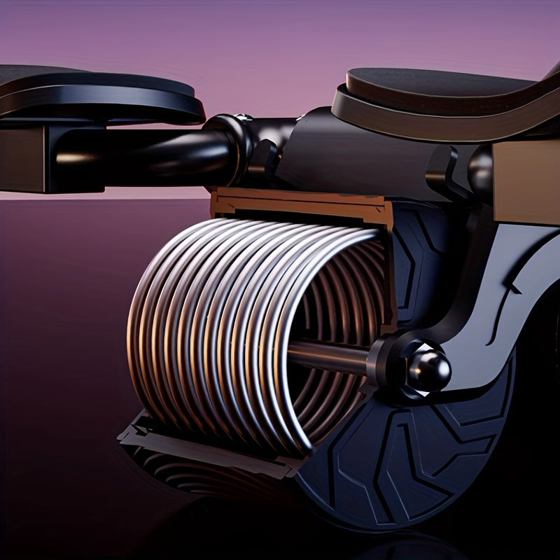 Automatic Rebound Ab Roller With Elbow Support