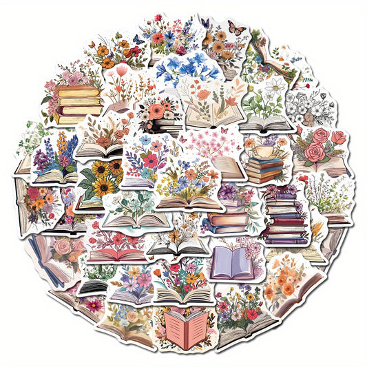 54pcs Literary Stickers for Skateboard Computer & More