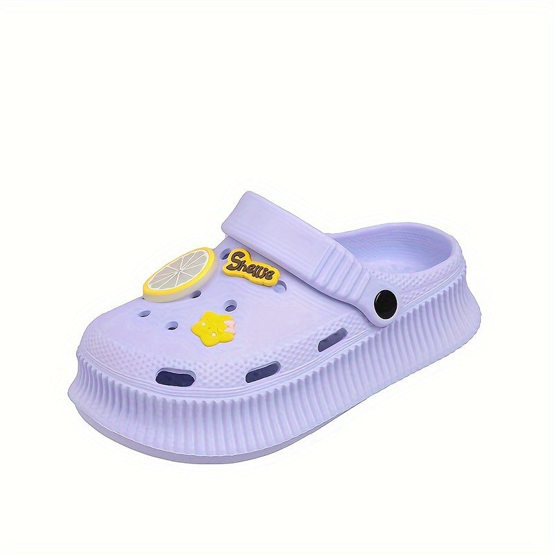 Thick Sole Slides Sandals Shock Absorption Soft Comfortable Slippers