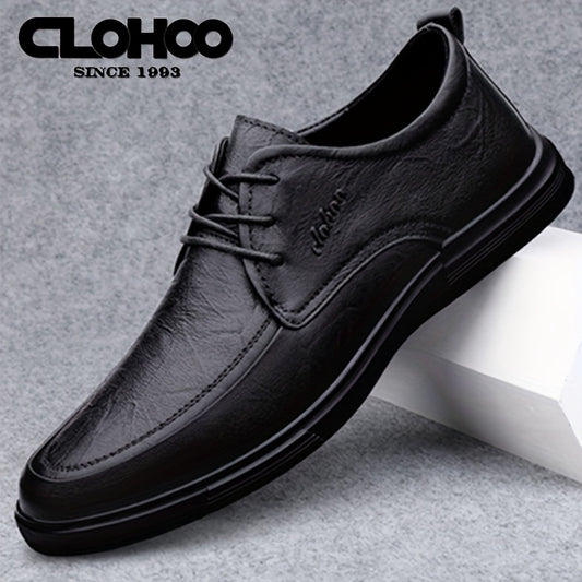 Men's Lace-Up Derby Shoes for Office Business Events