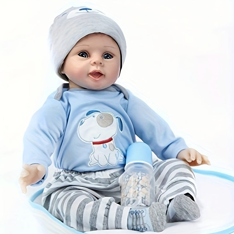 Realistic Newborn Baby Doll with Accessories