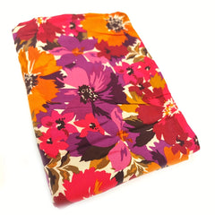 1yd Artificial Silk Fabric DIY Cloth Dress Quilt Cover Cut Size