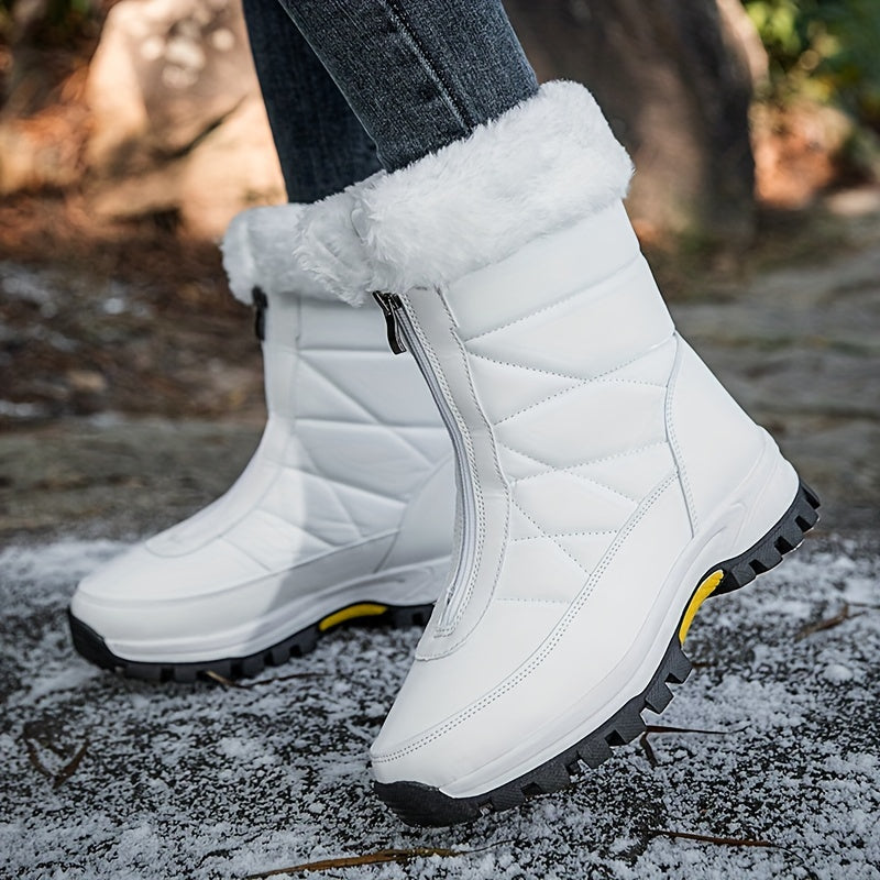 Women's High Top Non-Slip Snow Boots Winter Warm Shoes