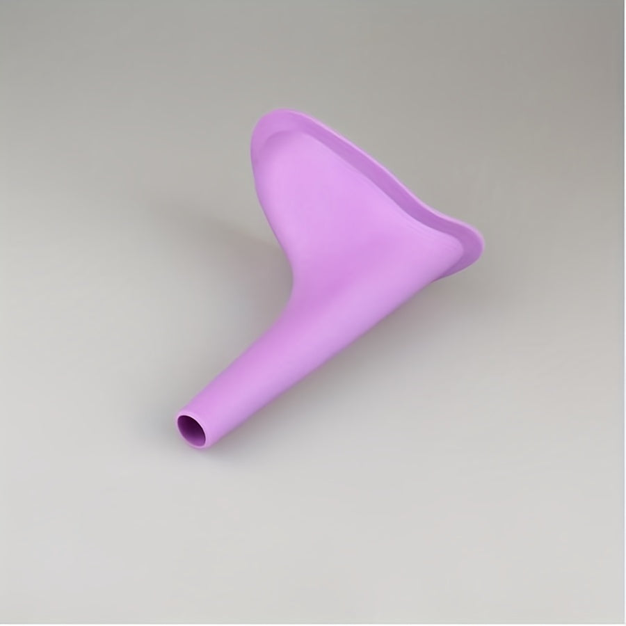 Women Urinal Outdoor Travel Camping Soft Silicone Stand Up Pee